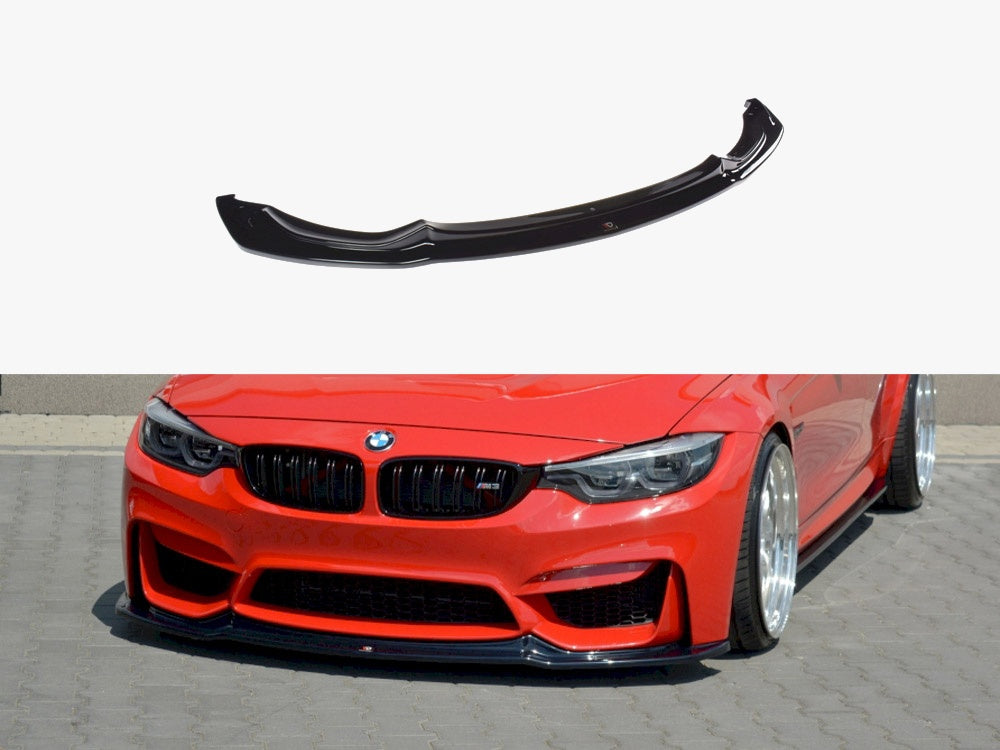 Front Splitter V.1 compatible with BMW M3 F80 (2014-2019)