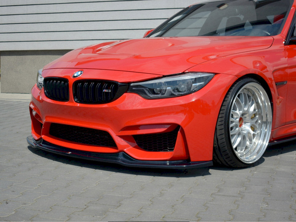 Front Splitter V.1 compatible with BMW M3 F80 (2014-2019)