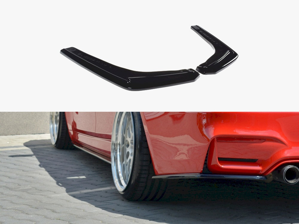 Rear Side Splitters V.1 compatible with BMW M3 F80 (2014-2018)