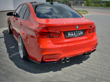 Rear Side Splitters V.1 compatible with BMW M3 F80 (2014-2018)