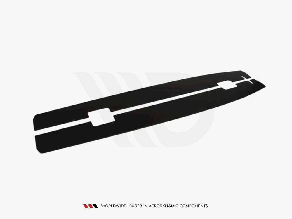 Racing Side Skirts Diffusers compatible with BMW M3 E92 / E93 (Preface Model)