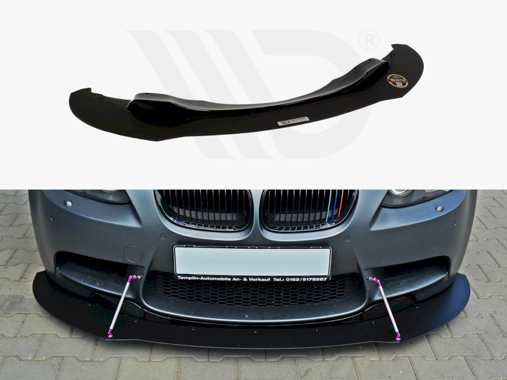 MAXTON DESIGN Front Racing Splitter Bmw M3 E92 / E93 Pre-facelift (2007-2013)