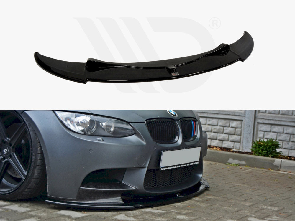 MAXTON DESIGN Front Splitter Bmw M3 E92 / E93 (Preface Model Fits M Performance Splitters) (2007-2013)