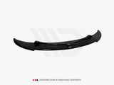 Front Splitter compatible with BMW M3 E92 / E93 (Preface Model Fits M Performance Splitters) - Textured