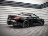 Street PRO Rear Side Splitters compatible with BMW M4 G82 (2021-)