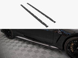 Street PRO Side Skirts Diffusers compatible with BMW M4 G82 (2021-)