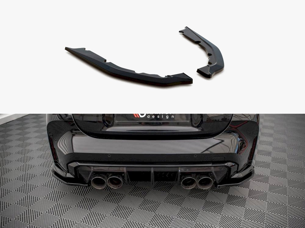 Rear Side Splitters V.1 compatible with BMW M4 G82 / G82 Facelift