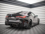 Rear Side Splitters V.1 compatible with BMW M4 G82 / G82 Facelift