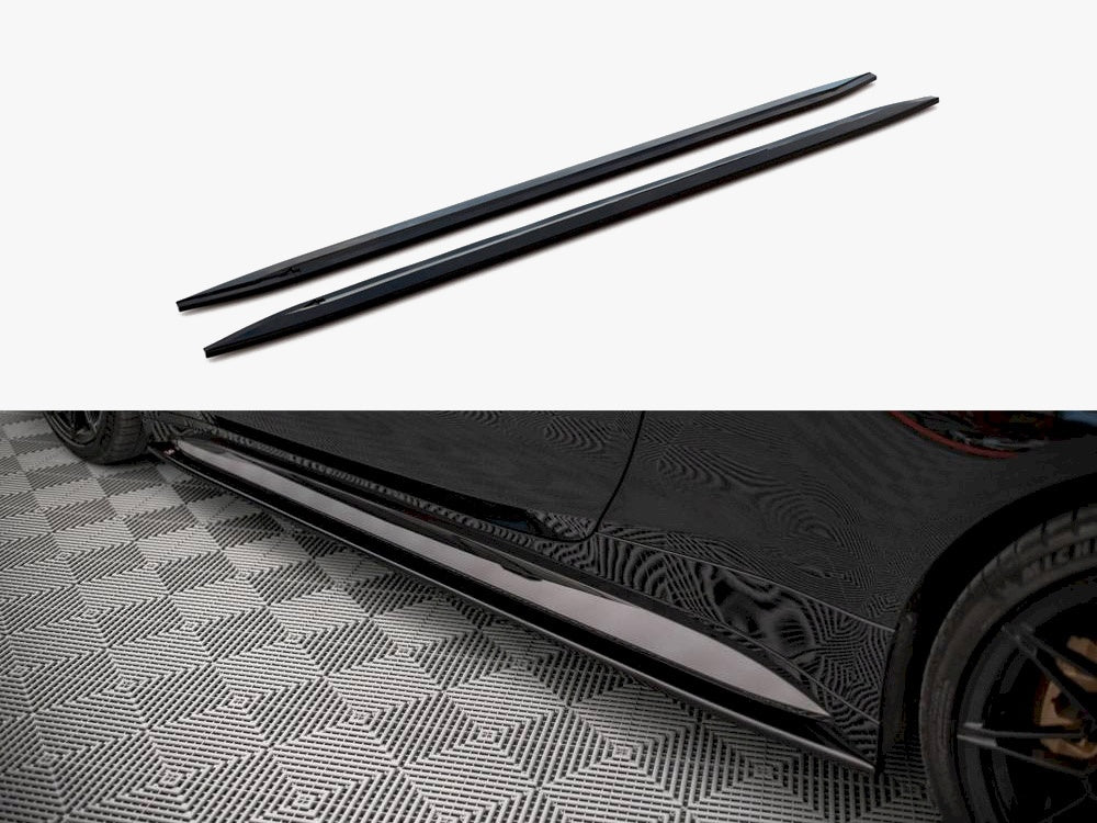 Side Skirt Diffusers V.2 compatible with BMW M4 G82 / G82 Facelift