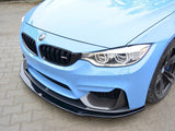 MAXTON DESIGN Front Splitter Bmw M4 F82 M-performance (2014-20)