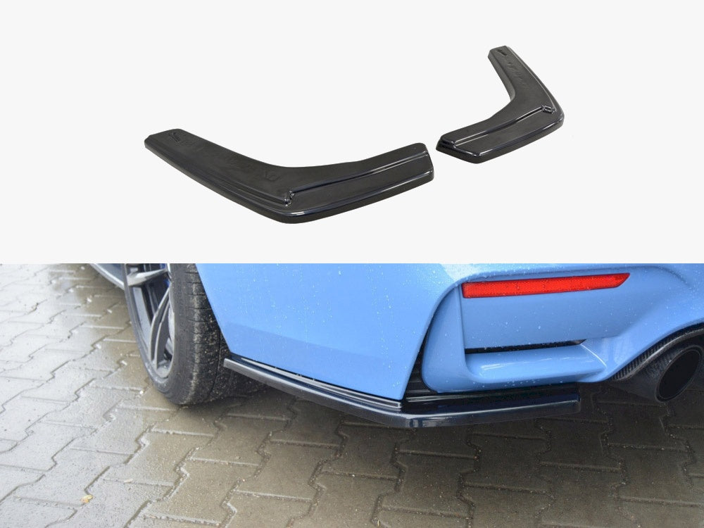 Rear Side Splitters V.1 compatible with BMW M4 F82