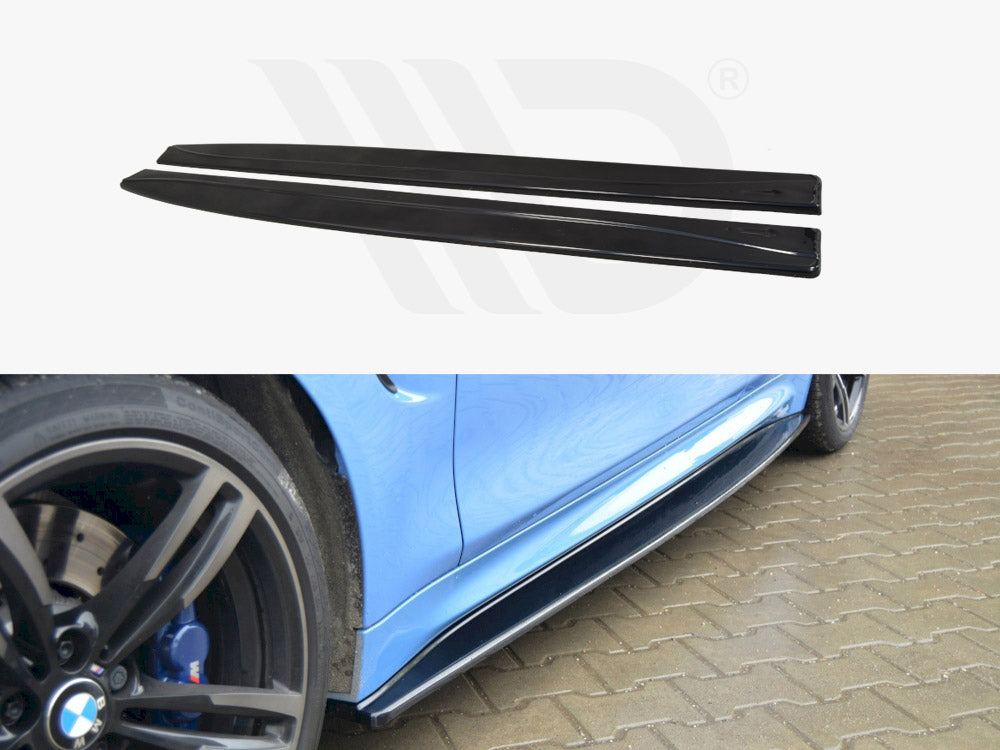 Side Skirts Diffusers V.1 BMW M4 F82