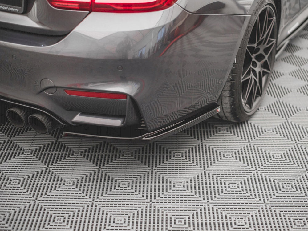 Rear Side Splitters V.2 compatible with BMW M4 F82