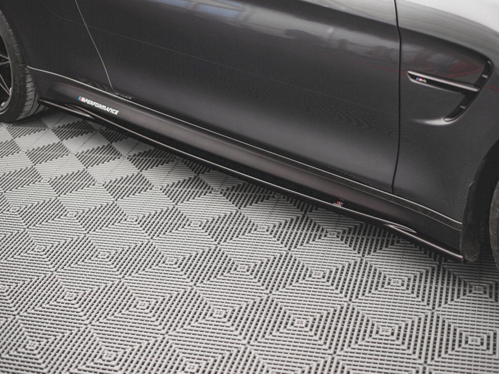 Side Skirts Diffusers compatible with BMW M4 F82