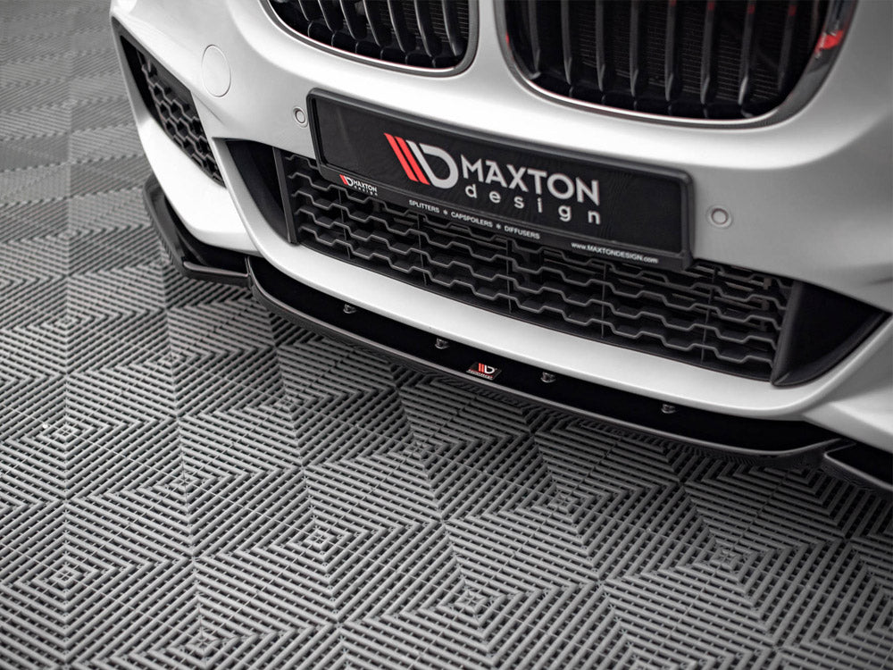 Front Splitter V.1 compatible with BMW X1 M-Pack F48 (2015-2019)