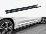 Side Skirts Diffusers compatible with BMW X1 M-Pack F48 / F48 Facelift