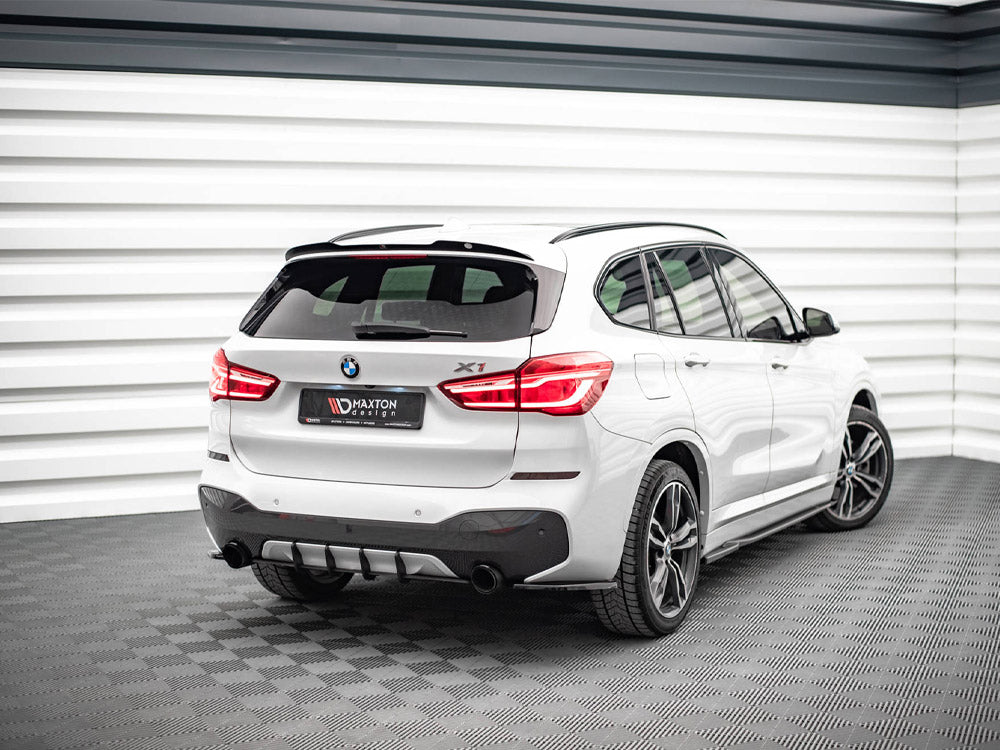 Side Skirts Diffusers compatible with BMW X1 M-Pack F48 / F48 Facelift