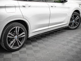 Side Skirts Diffusers compatible with BMW X1 M-Pack F48 / F48 Facelift