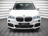 Front Splitter V.2 Bmw X1 M-pack F48 (2015-2019)