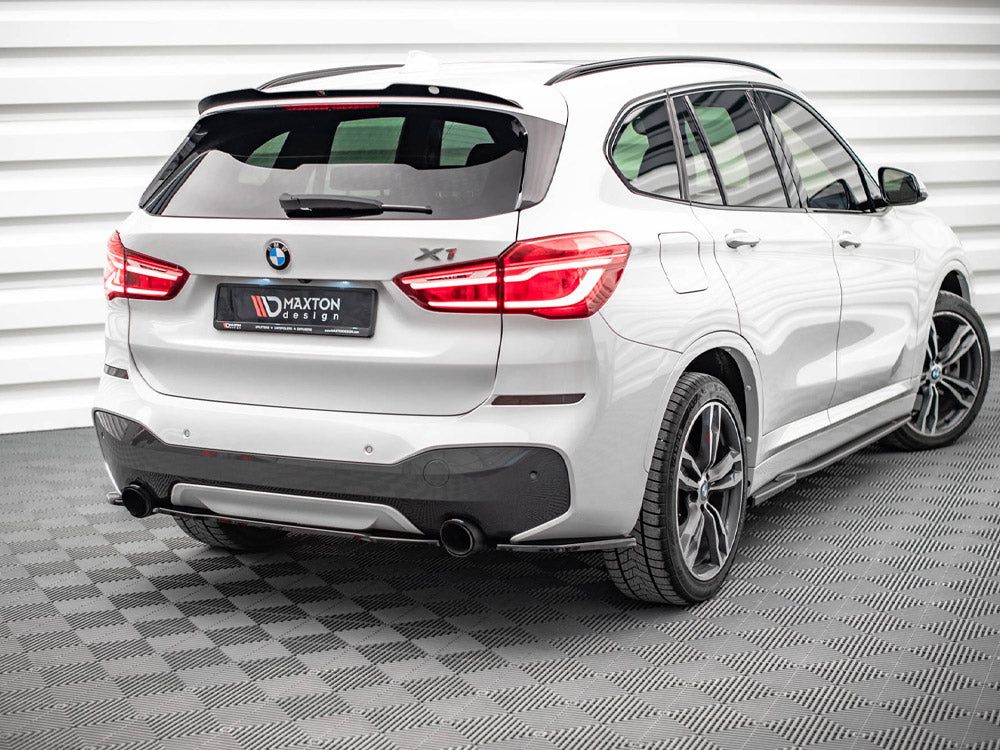 Rear Side Splitters compatible with BMW X1 M-Pack F48 / F48 Facelift