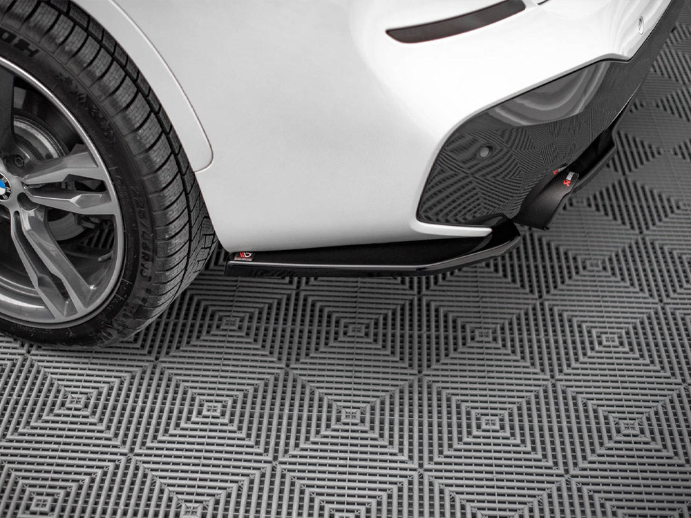 Rear Side Splitters compatible with BMW X1 M-Pack F48 / F48 Facelift