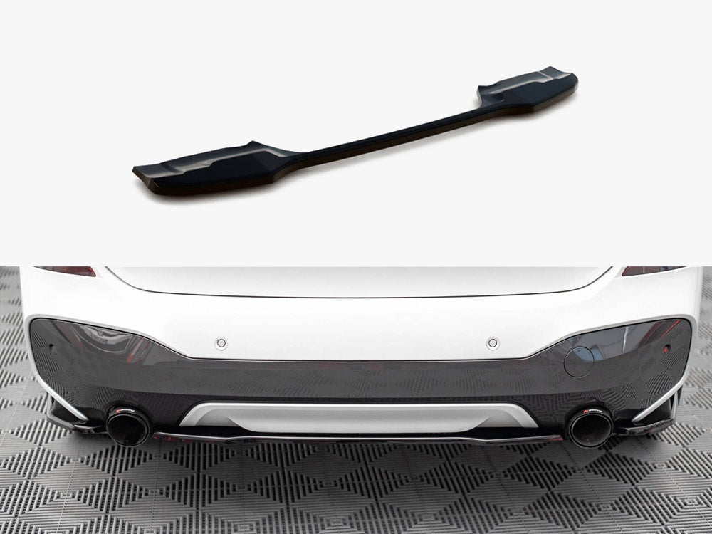 Rear Splitter compatible with BMW X1 M-Pack F48 / F48 Facelift