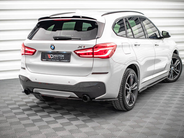 MAXTON DESIGN Central Rear Splitter BMW X1 M-Pack F48 (2015-2019)