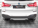 Rear Splitter compatible with BMW X1 M-Pack F48 / F48 Facelift