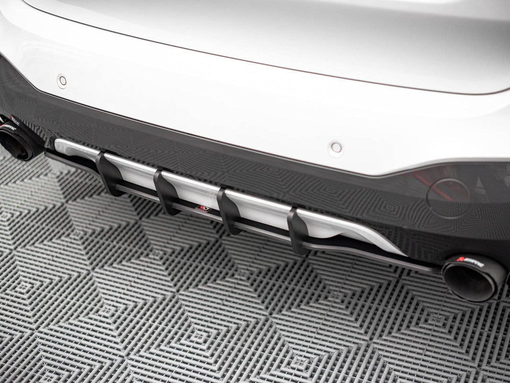 Street PRO Rear Diffuser Bmw X1 M-pack F48 (2015-2019)