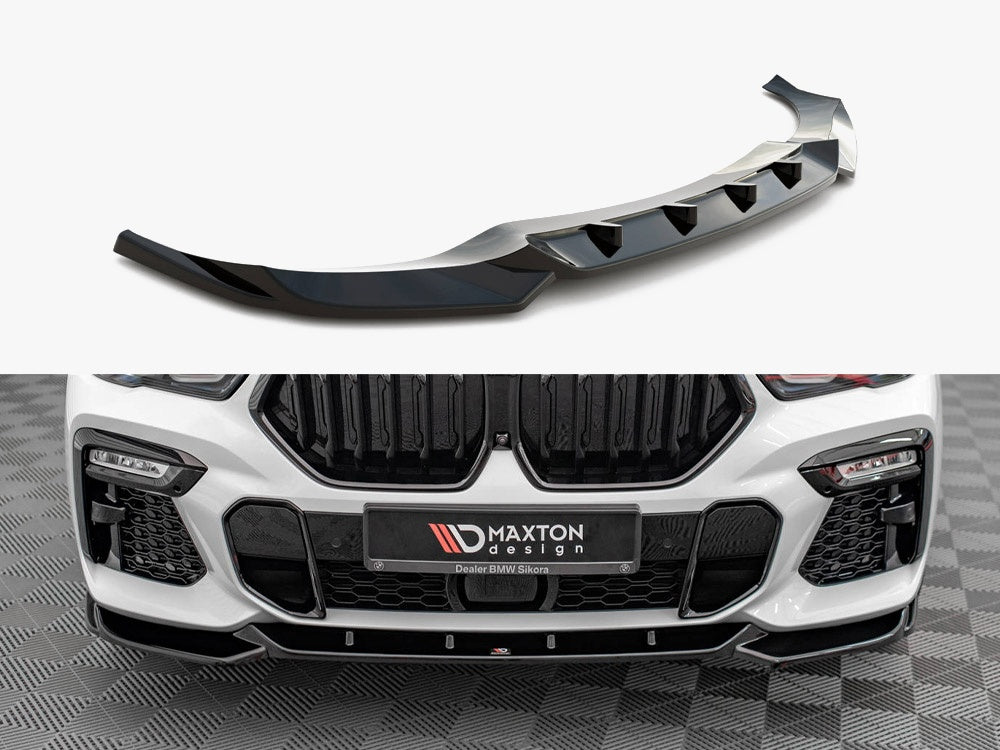 Front Splitter V.1 compatible with BMW X6 M-Pack G06