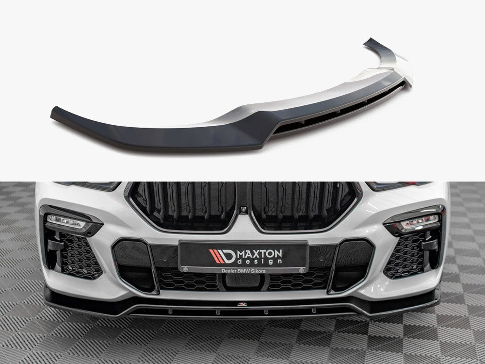 Front Splitter V.2 compatible with BMW X6 M-Pack G06