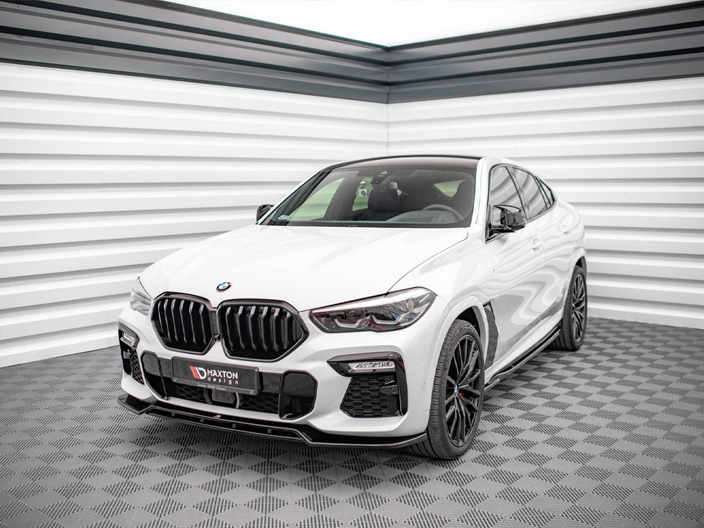 Front Splitter V.2 compatible with BMW X6 M-Pack G06