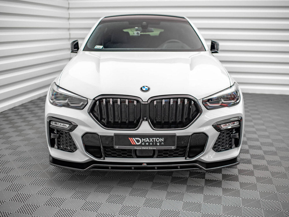Front Splitter V.2 compatible with BMW X6 M-Pack G06