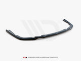 MAXTON DESIGN Central Rear Splitter (Vertical Bars) V.1 BMW X6 M-Pack G06