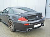 Rear Side Splitters compatible with BMW M6 E63