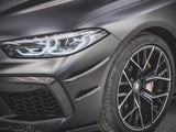 MAXTON DESIGN Front Bumper Wings (Canards) Bmw M8 GRAN Coupe F93 (2019-)