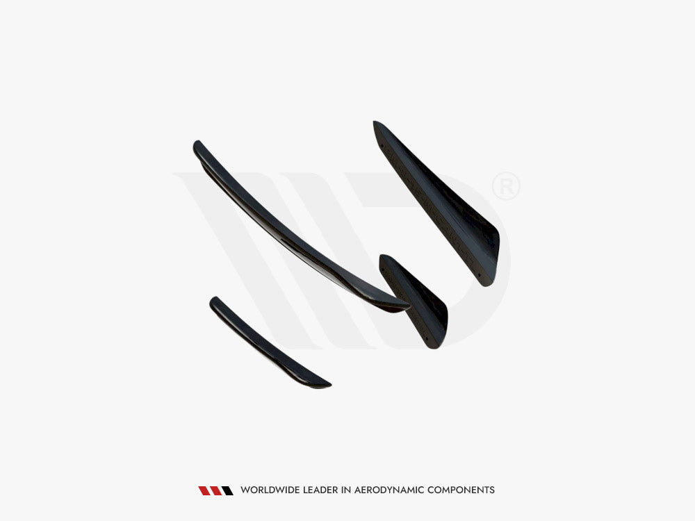 MAXTON DESIGN Front Bumper Wings (Canards) Bmw M8 GRAN Coupe F93 (2019-)