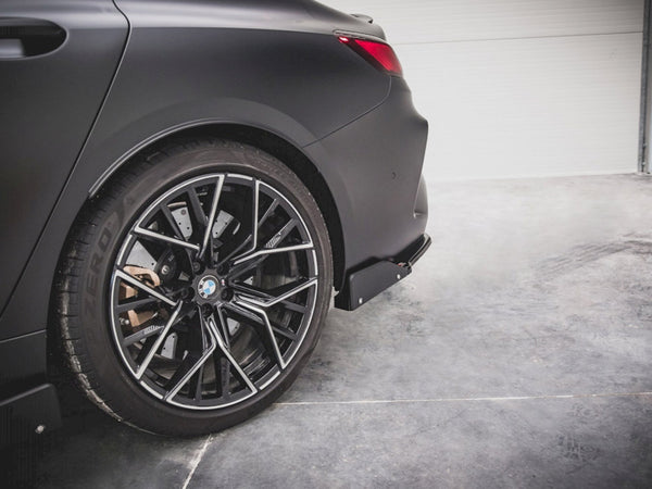 Rear Side Splitters V.1 + Flaps BMW M8 Gran Coupe F93