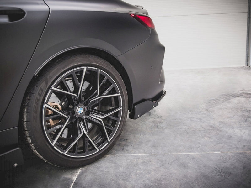 Rear Side Splitters V.1 + Flaps BMW M8 Gran Coupe F93