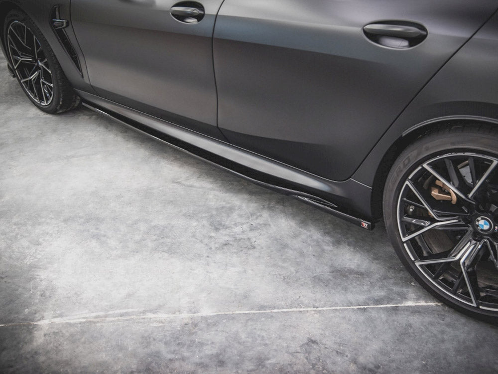 Side Skirts Diffusers V.2 Bmw M8 GRAN Coupe F93 / 8 GRAN Coupe M-pack G16 (2019-)