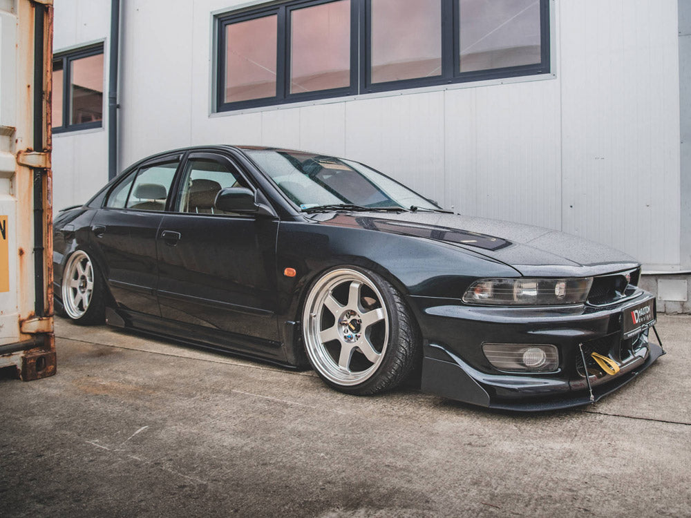 Racing Side Skirts Diffusers compatible with Mitsubishi Galant Avance Mk8 (1996-2003)
