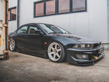 Racing Side Skirts Diffusers compatible with Mitsubishi Galant Avance Mk8 (1996-2003)