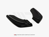 Rear Side Splitters compatible with Mazda3 MPS Mk1 US-Spec Version - Textured