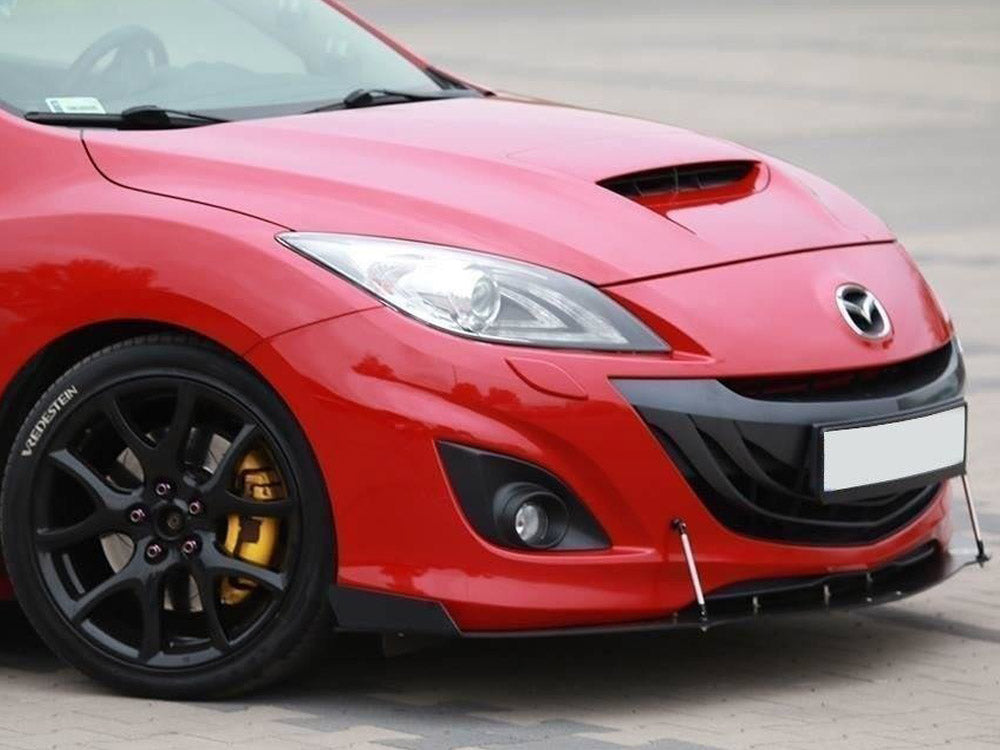MAXTON DESIGN Front Racing Splitter Mazda 3 Mk2 MPS
