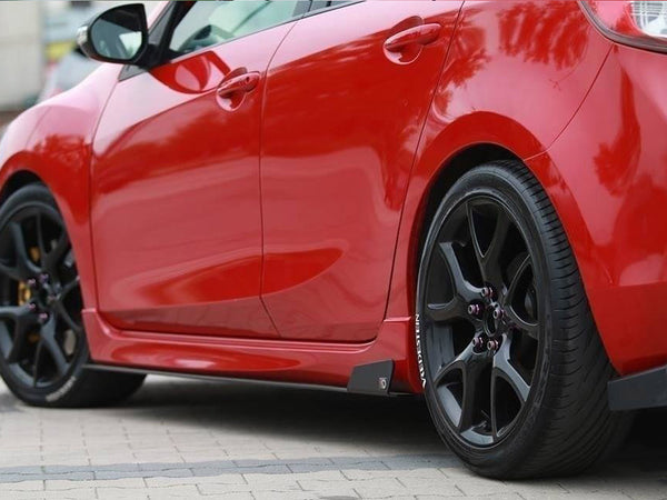 Racing Side Skirts Diffusers Mazda 3 MK2 MPS
