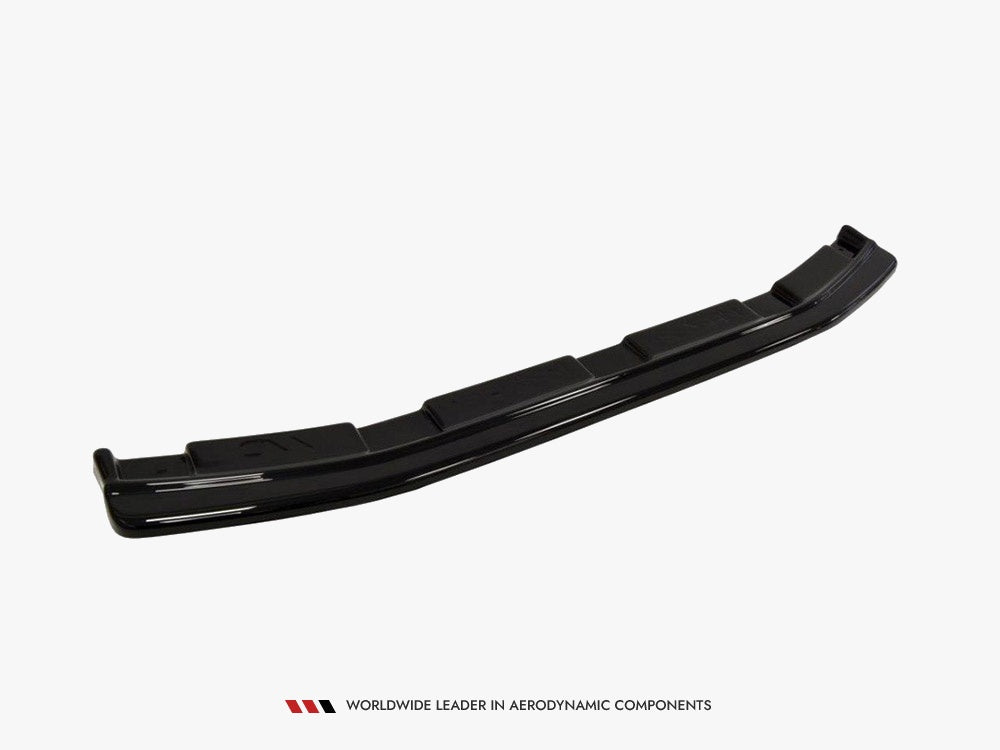 Central Rear Splitter compatible with Mazda3 Mk2 MPS (Without Vertical Bars) - Textured
