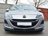 Front Racing Splitter compatible with Mazda3 Mk2 Sport (Preface)