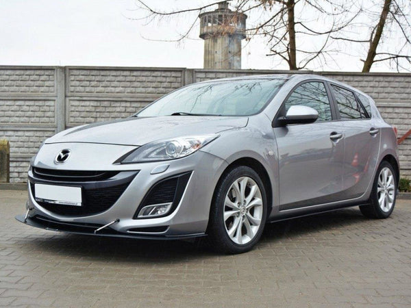 MAXTON DESIGN Front Racing Splitter Mazda 3 MK2 Sport (Preface)