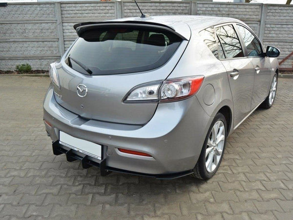 Mazda 3 MK2 Sport (Preface) Rear Diffuser & Rear Side Splitters