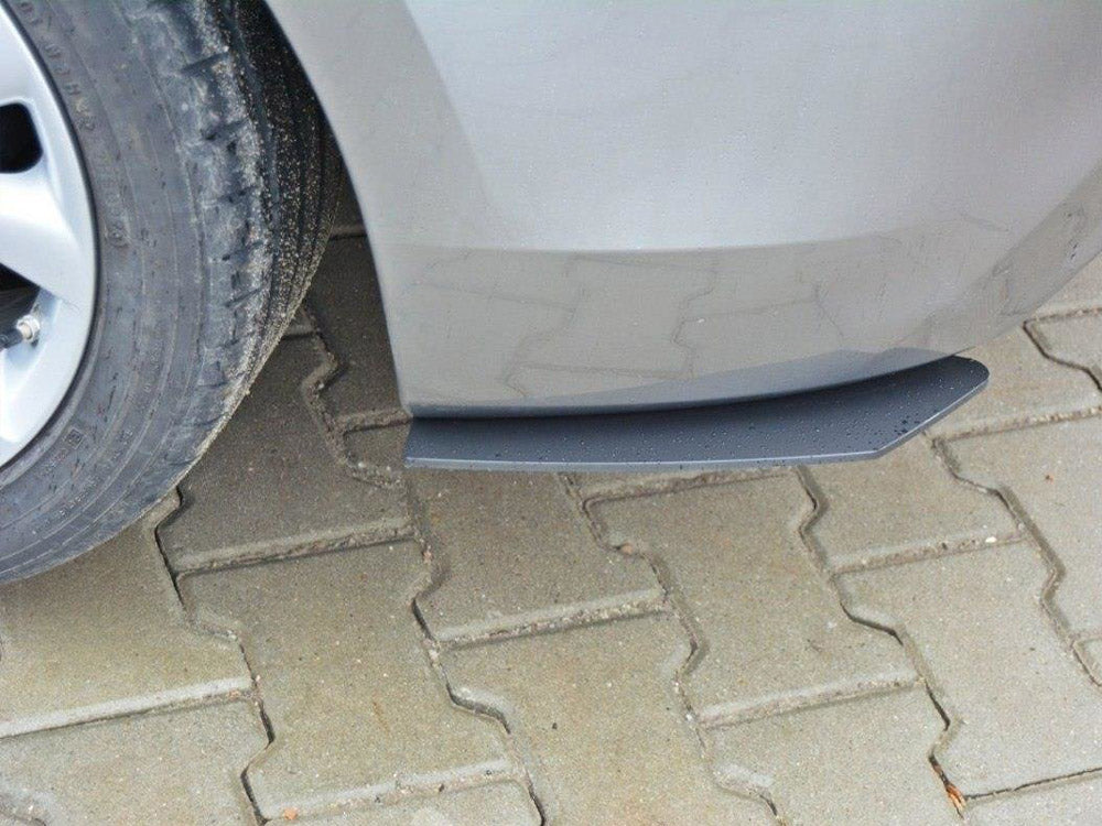 Rear Diffuser &amp; Rear Side Splitters compatible with Mazda3 Mk2 Sport